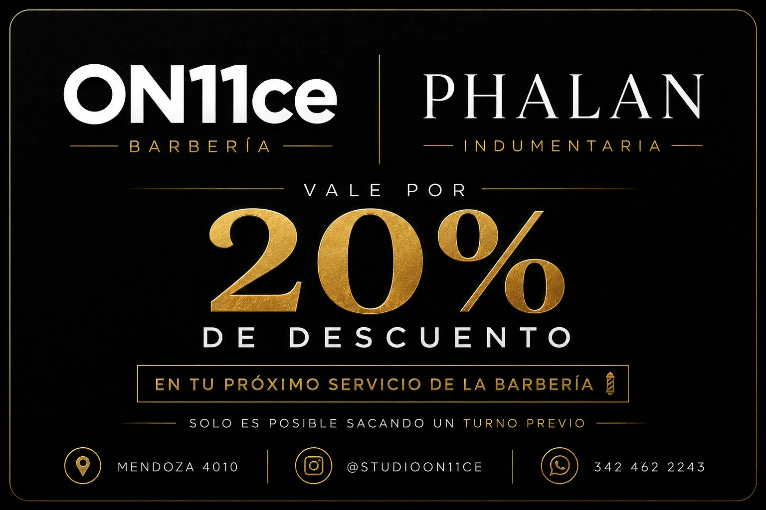 Descuento flia phalanindumentaria