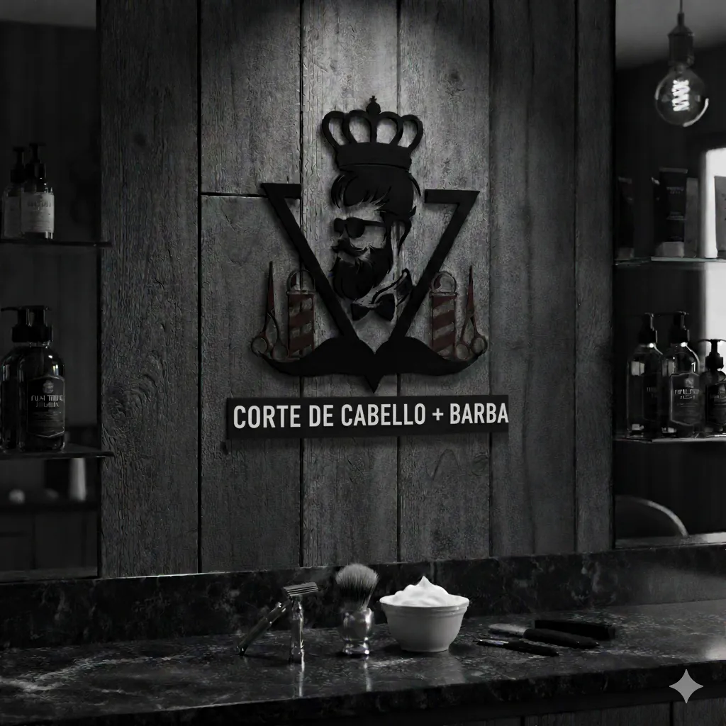 Corte De Cabello  + Barba 