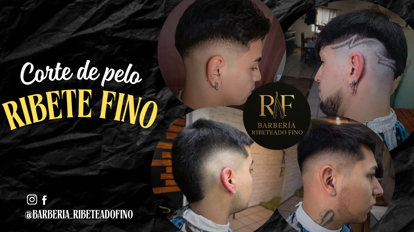 "Ribete Fino" Corte de pelo 