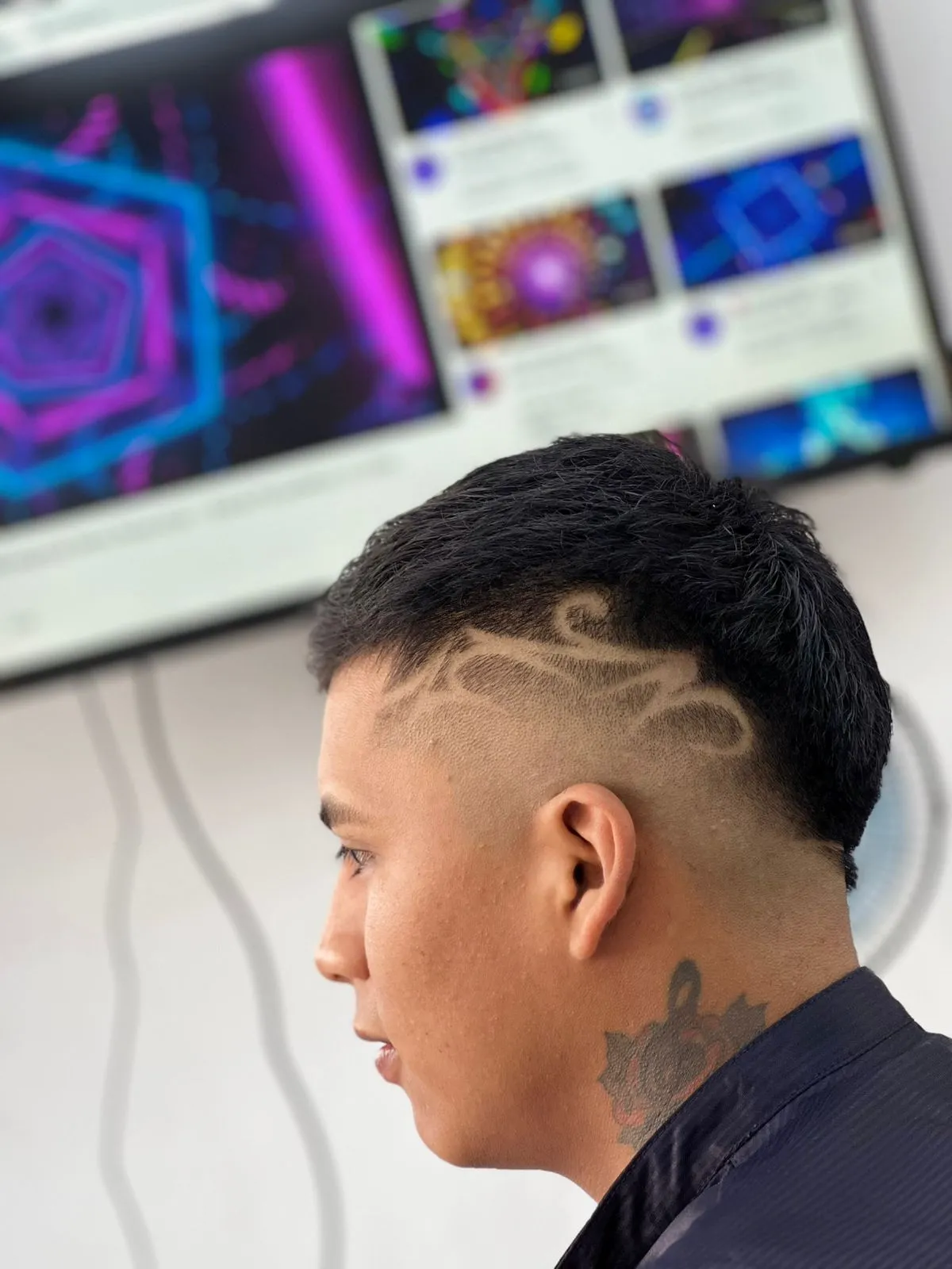 corte de pelo  y frestyle con lz barber