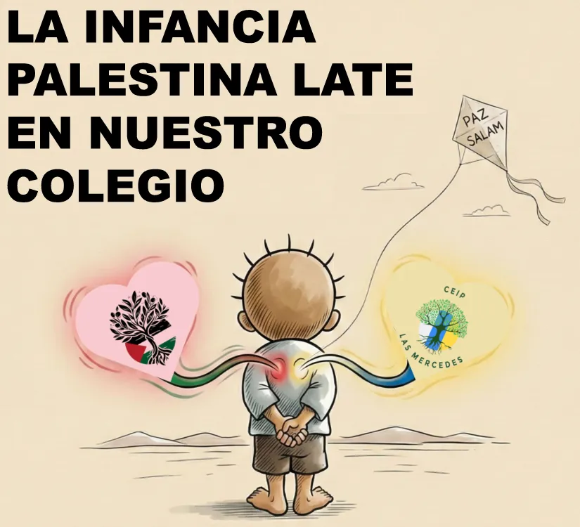 Visita guiada a la Exposición La infancia palestina late en nuestro colegio 2 de marzo
