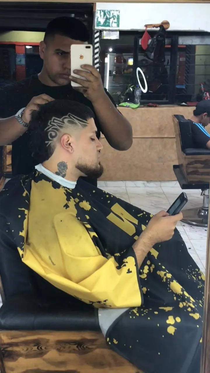 corte de pelo  y frestyle  con David barber