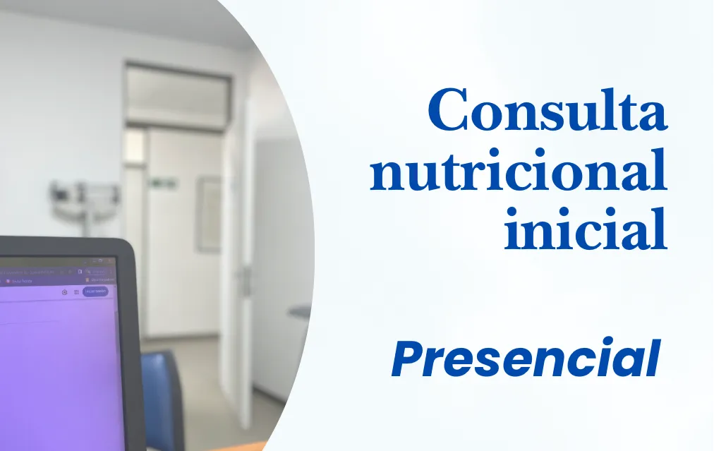 Consulta Nutricional Inicial (Presencial)